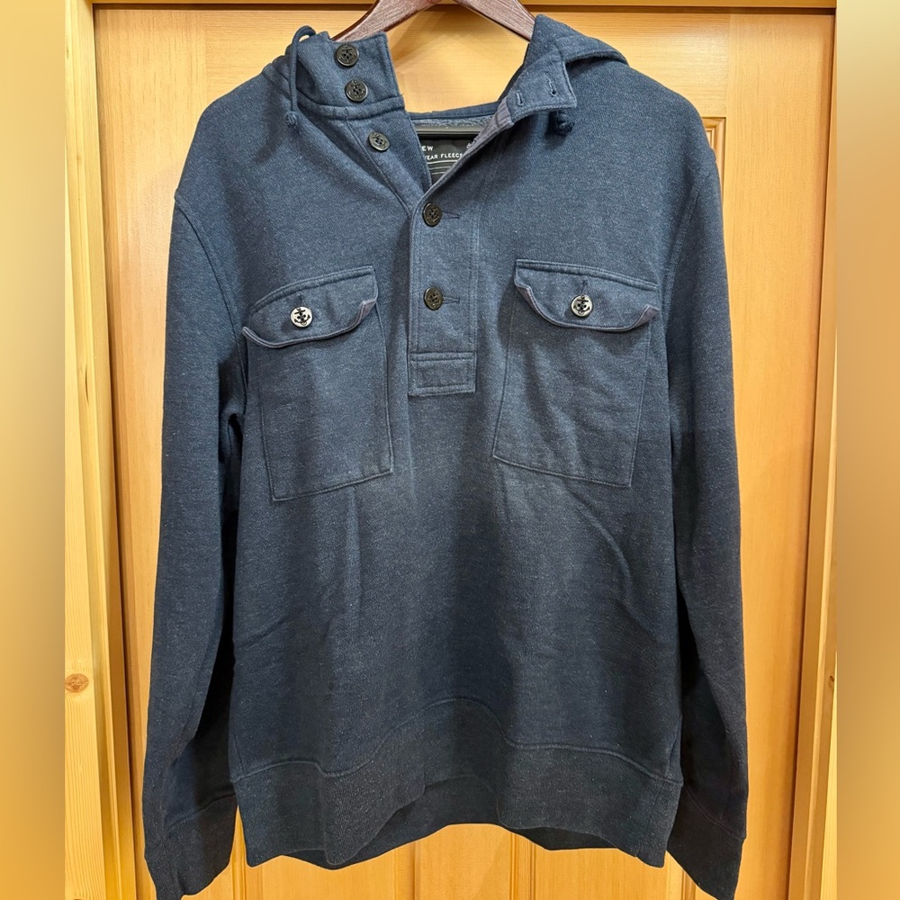 J. Crew Navy Hoodie